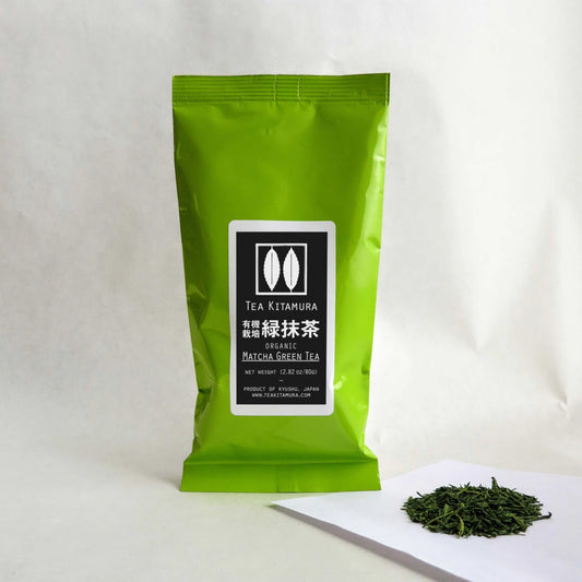 Tea Kitamura Organic Matcha Green Tea Leaf Package